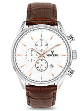 
                        
                          將圖片載入圖庫檢視器 Vincero Luxury Men's Chrono S Wrist Watch - Top Grain Italian Leather Watch Band - 43mm Chronograph Watch - Japanese Quartz Movement…
                        
                      