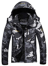 
                        
                          Load image into Gallery viewer, MOERDENG Men's Waterproof Ski Jacket Warm Winter Snow Coat Mountain Windbreaker Hooded Raincoat Snowboarding Jackets
                        
                      