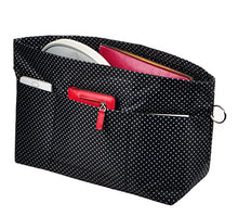 
                        
                          Cargar imagen en el visor de la galería, Vercord Purse Organizer Insert Bag Tote Handbags Pocketbook Inserts Organizers Zipper 11 Pockets Black Medium
                        
                      