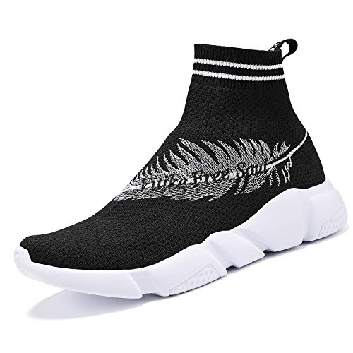 Women's Walking Shoes Running Shoes Socks Platform Fashion Mesh Sneakers Air Cushion Athletic Gym Casual Loafers Dance Hip-hop Shoes