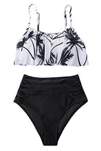 
                        
                          Muat gambar ke penampil Galeri, CUPSHE Women's High Waisted Falbala Bikini Set
                        
                      