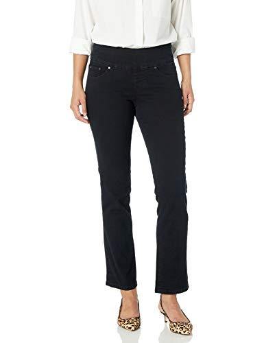 Jag Jeans Women's Petite Peri Pull On Straight Leg Jean