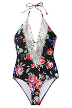
                        
                          Muat gambar ke penampil Galeri, CUPSHE Fashion Women's Ladies Vintage Lace Bikini Sets Beach Swimwear Bathing Suit
                        
                      