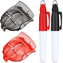 
                        
                          Muat gambar ke penampil Galeri, WILLBOND 2 Pieces Golf Ball Line Liner Drawing Marking Alignment Putting Tool and 2 Pieces Golf Ball Marker Pen, 4 Pieces Totally - JOY2ESpree
                        
                      