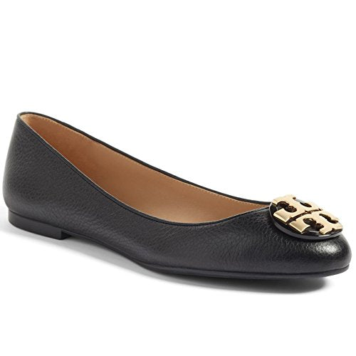 Tory Burch Tumbled Leather Claire Ballet Flat