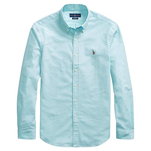 Ralph Lauren Mens Logo Button-Down Dress Shirt