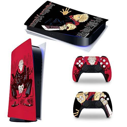 Jujutsu Kaisen Vinyl Skin Sticker Decal Cover for PS5 Console Headset by AMALA NAIDU - JOY2ESpree