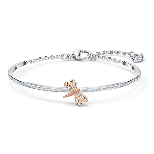 SWAROVSKI Women's Eternal Flower Jewelry Collection, Yellow Crystals, Clear Crystals - JOY2ESpree