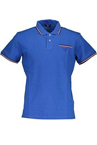 GANT Men's 3 Color Tipping Pique Short Sleeve Rugger (252161) - JOY2ESpree
