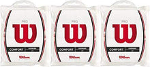 
                        
                          將圖片載入圖庫檢視器 Wilson Pro Overgrip-Comfort 12 Pack. White - JOY2ESpree
                        
                      
