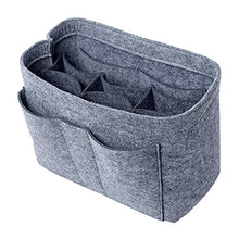 
                        
                          गैलरी व्यूवर में इमेज लोड करें, Purse Bag Organizer Insert with Lots of Different Size Spaces Divider Shaper for Speedy Shoulder Hobo Bag Keep Stuff Organized
                        
                      