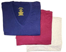 
                        
                          Cargar imagen en el visor de la galería, Polo Ralph Lauren Men's Classic Fit w/Wicking 3-Pack V-Necks
                        
                      