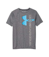 
                        
                          Load image into Gallery viewer, Under Armour Boys' Tech Split Logo Hybrid T-Shirt - JOY2ESpree
                        
                      