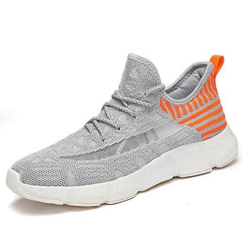 KEEZMZ Men's Running Shoes Fashion Breathable Sneakers Mesh Soft Sole Casual Athletic Lightweight