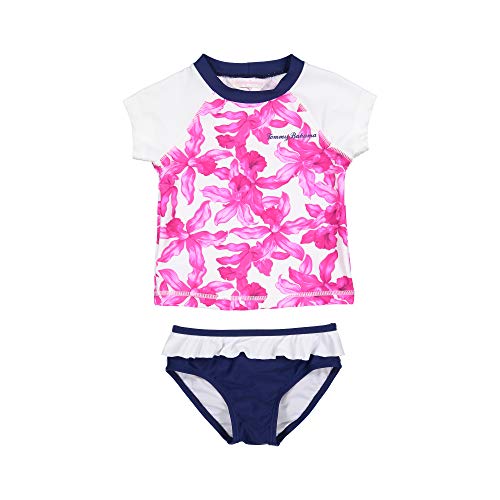 Tommy Bahama Girls' 2-Piece Shirt and Bikini Bottom Swim Set