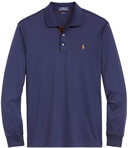POLO RALPH LAUREN Men's Long Sleeve Mesh Polo Shirt