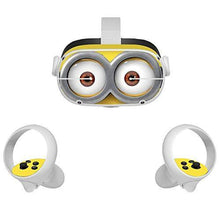 
                        
                          Load image into Gallery viewer, Vinyl Decal Stickers Skin for Oculus Quest 2 VR Headset and Controller, Virtual Reality Protective Decal Accessories (Cute Little Yellow) - JOY2ESpree
                        
                      