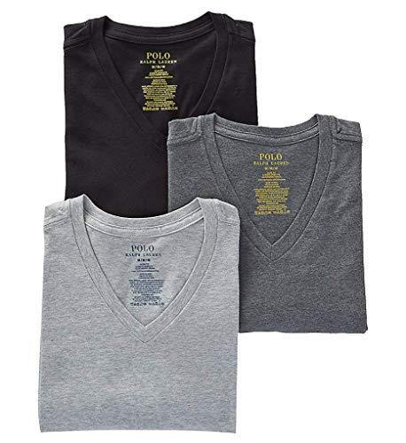 Polo Ralph Lauren Men's Slim Fit w/Wicking 3-Pack V-Neck