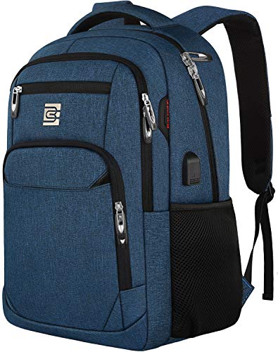 Laptop Backpack,Business Travel Anti Theft Slim Durable Laptops Backpack with USB Charging Port