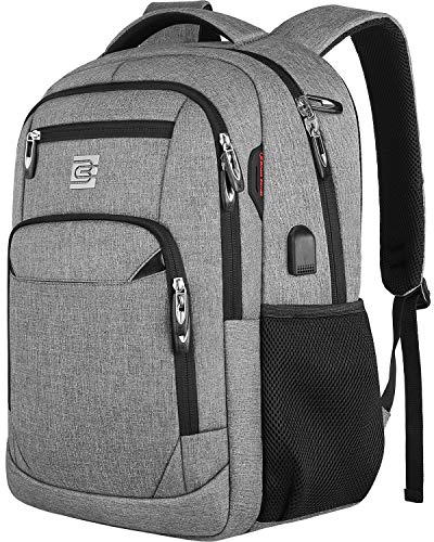 Laptop Backpack,Business Travel Anti Theft Slim Durable Laptops Backpack with USB Charging Port