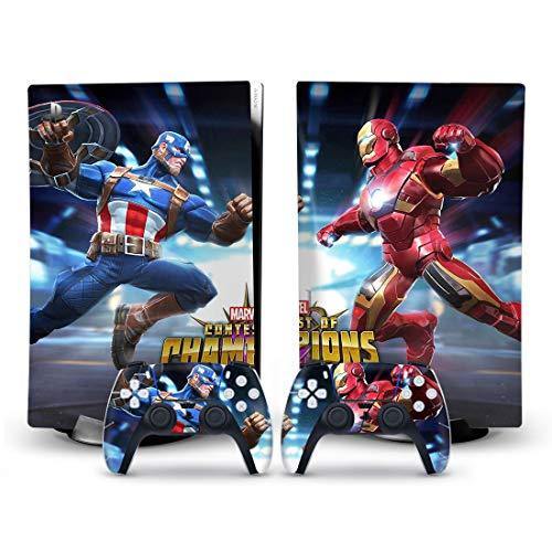 Mmoptop PS5 Skin Venom for Playstation 5 Disc Edition with Console and Dualsense Controller Full Set - JOY2ESpree