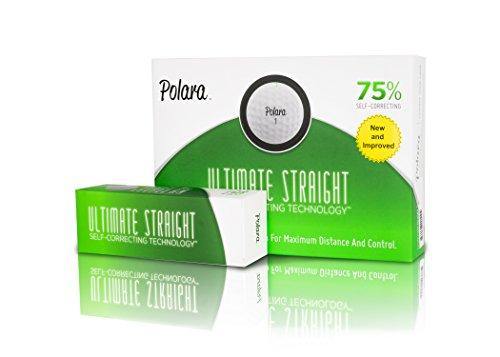 Polara Self Correcting Golf Balls, Designed to Correct Hooks and Slices, Perfect for Recreational Golfer, Pack of 12 - JOY2ESpree
