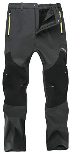 Singbring Men's Outdoor Windproof Waterproof Hiking Ski Snow Pants