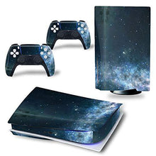 
                        
                          Load image into Gallery viewer, DOMILINA PS5 Skin Stickers, Full Body Vinyl Decal Cover for Playstation 5 Disk Edition Console &amp; Controllers - Dancing Fire - JOY2ESpree
                        
                      