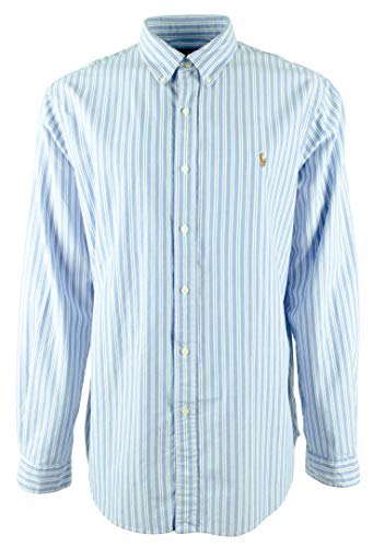 Ralph Lauren Mens Logo Button-Down Dress Shirt