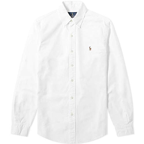 Polo Ralph Lauren Mens Classic Fit Oxford Longsleeve Buttondown Shirt