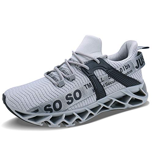 UMYOGO Mens Athletic Walking Blade Running Tennis Shoes Fashion Sneakers