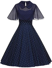 
                        
                          Load image into Gallery viewer, GownTown Women's 1950s Cloak Two-Piece Cocktail Dress
                        
                      