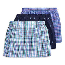 
                        
                          Cargar imagen en el visor de la galería, Polo Ralph Lauren Men's 3-Pack Classic Fit Packaged Woven Boxers
                        
                      