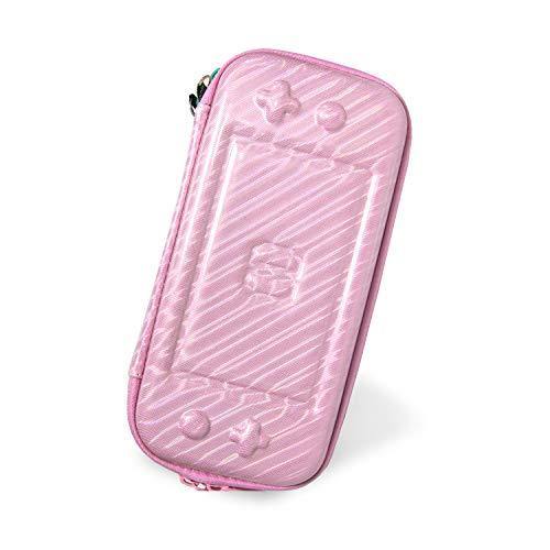 CoBak Carrying Case for Nintendo Switch Lite - with 1 Screen Protector, 1 Grip Case and 4 Thumb Grip Caps. - JOY2ESpree