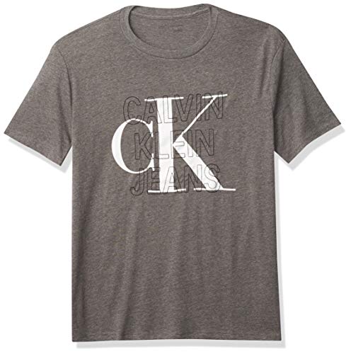 Calvin Klein Men's Short Sleeve Monogram Logo T-Shirt