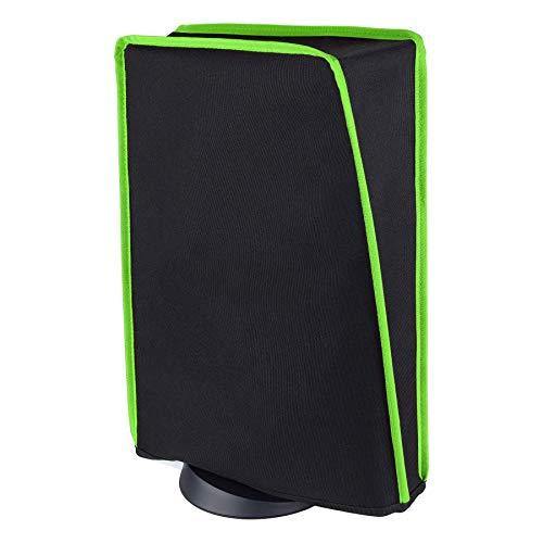 PlayVital Gray Nylon PS5 Dust Cover, Soft Neat Lining Dust Guard for DualSense 5 Console - JOY2ESpree