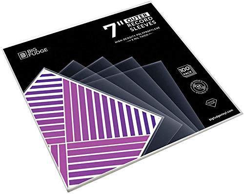 Big Fudge 50x Vinyl Record Outer Sleeves 12" LP | Durable & Wrinkle-Free - JOY2ESpree
