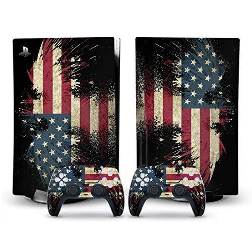Mmoptop PS5 Skin Venom for Playstation 5 Disc Edition with Console and Dualsense Controller Full Set - JOY2ESpree