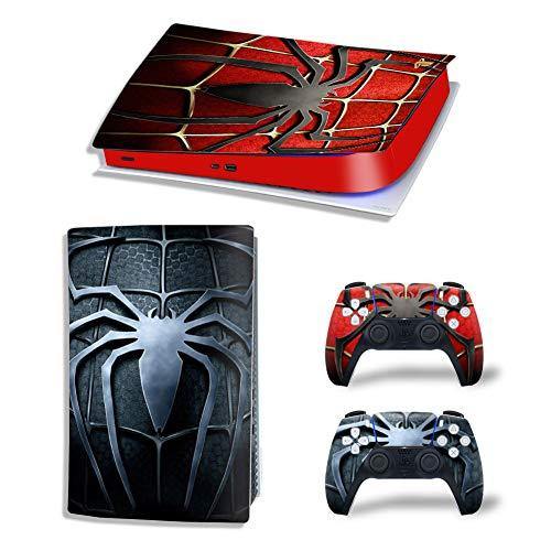 Decals Cover Whole Body Skin Protector for PS5 Playstation 5 Console Wrap Sticker Skin with 2 Wireless DualSense Controller Decal - JOY2ESpree
