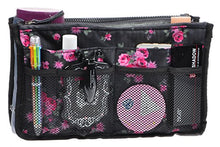 
                        
                          Load image into Gallery viewer, Vercord Purse Organizer Insert for Handbags Bag Organizers Inside Tote Pocketbook Women Nurse Nylon 13 Pockets Black Medium
                        
                      