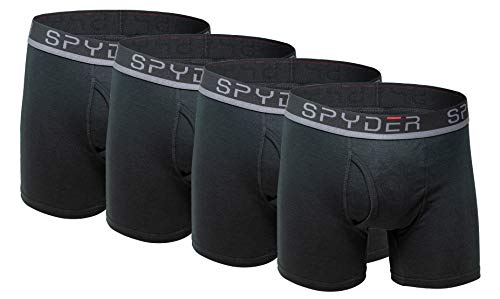 Spyder Men's Boxer Briefs Pro Cotton Sports Underwear