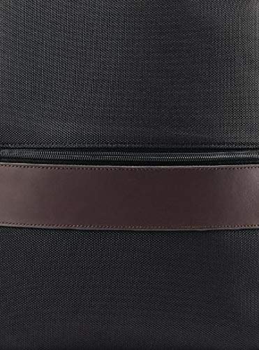 Samsonite Kombi Business Backpack, Black/Brown, 17.5 x 12 x 7-Inch