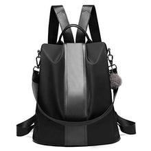 
                        
                          Load image into Gallery viewer, Women Backpack Purse Waterproof Nylon Anti-theft Rucksack Lightweight Shoulder Bag
                        
                      