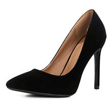 
                        
                          Muat gambar ke penampil Galeri, LIURUIJIA Womens Stiletto Pumps Pointed Toe High Heel Slip On Wedding Party Office Shoes 666
                        
                      