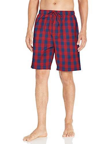 Nautica Men's Soft Woven 100% Cotton Elastic Waistband Sleep Pajama Short - JOY2ESpree