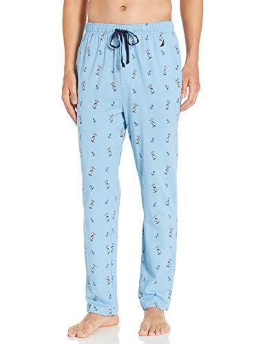 Nautica Men's Soft Woven 100% Cotton Elastic Waistband Sleep Pajama Pant - JOY2ESpree