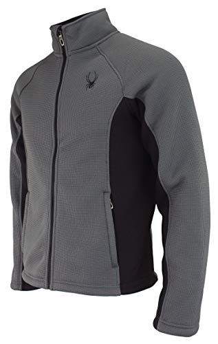 Spyder Men's Stellar Jacket Sherpa Lined Bonded Fleece