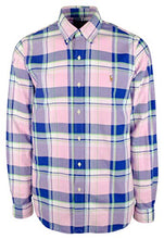 
                        
                          Load image into Gallery viewer, Ralph Lauren Mens Logo Button-Down Dress Shirt
                        
                      