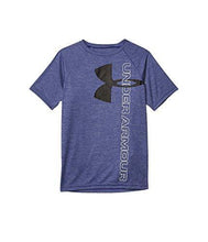 
                        
                          Load image into Gallery viewer, Under Armour Boys' Tech Split Logo Hybrid T-Shirt - JOY2ESpree
                        
                      