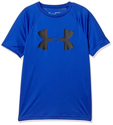 Under Armour Boys' Tech Big Logo Short Sleeve Gym T-Shirt